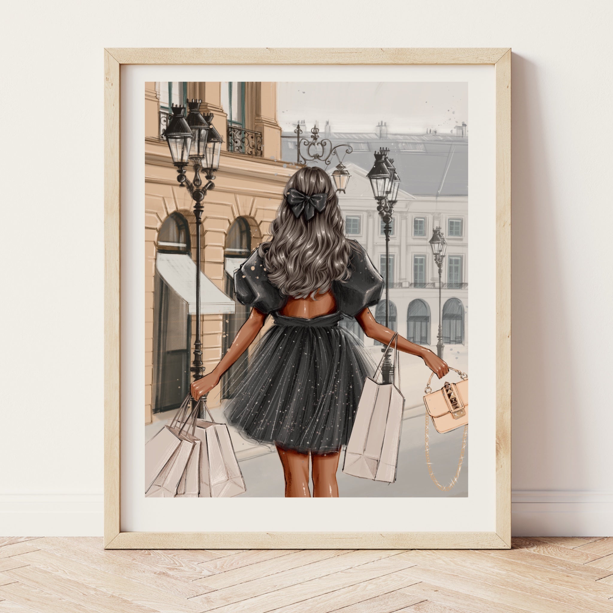 Shopping A5 Print