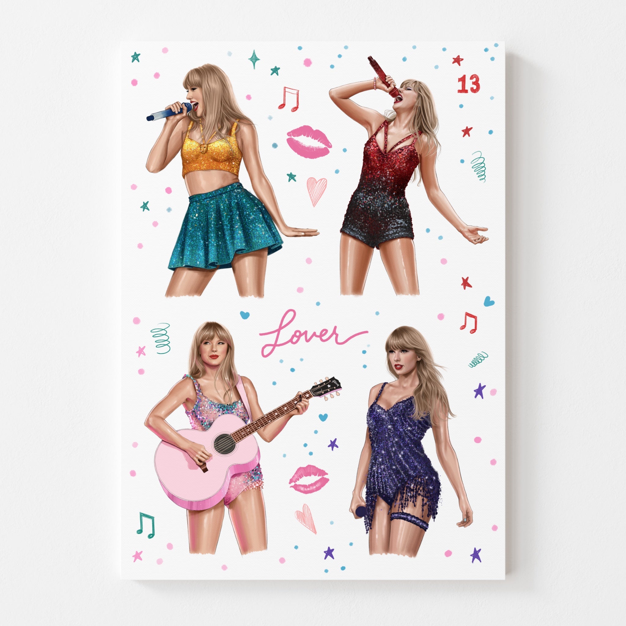 Sticker Sheet - Taylor Swift