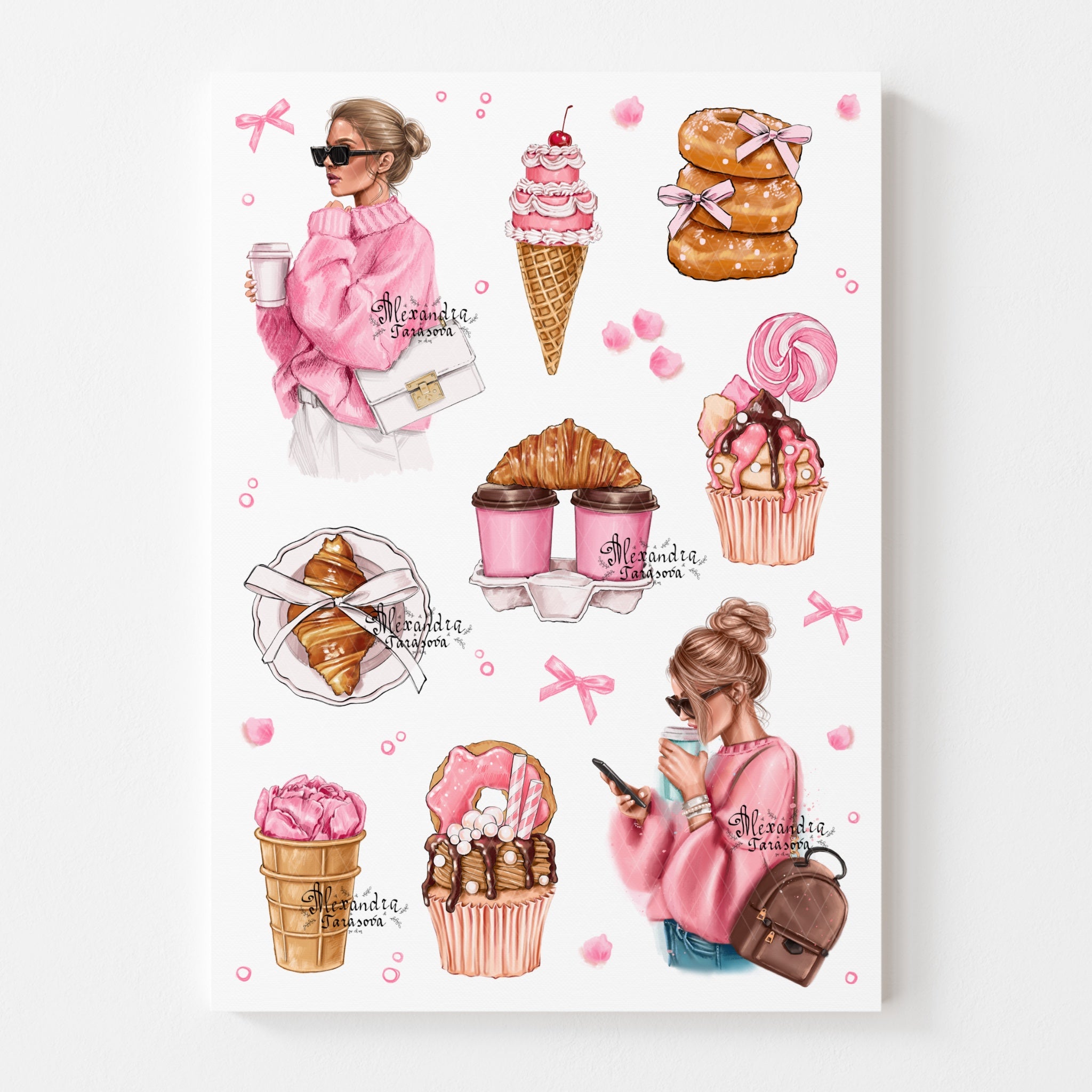 Sticker Sheet - Fashion Accessories | stickers for your planner
