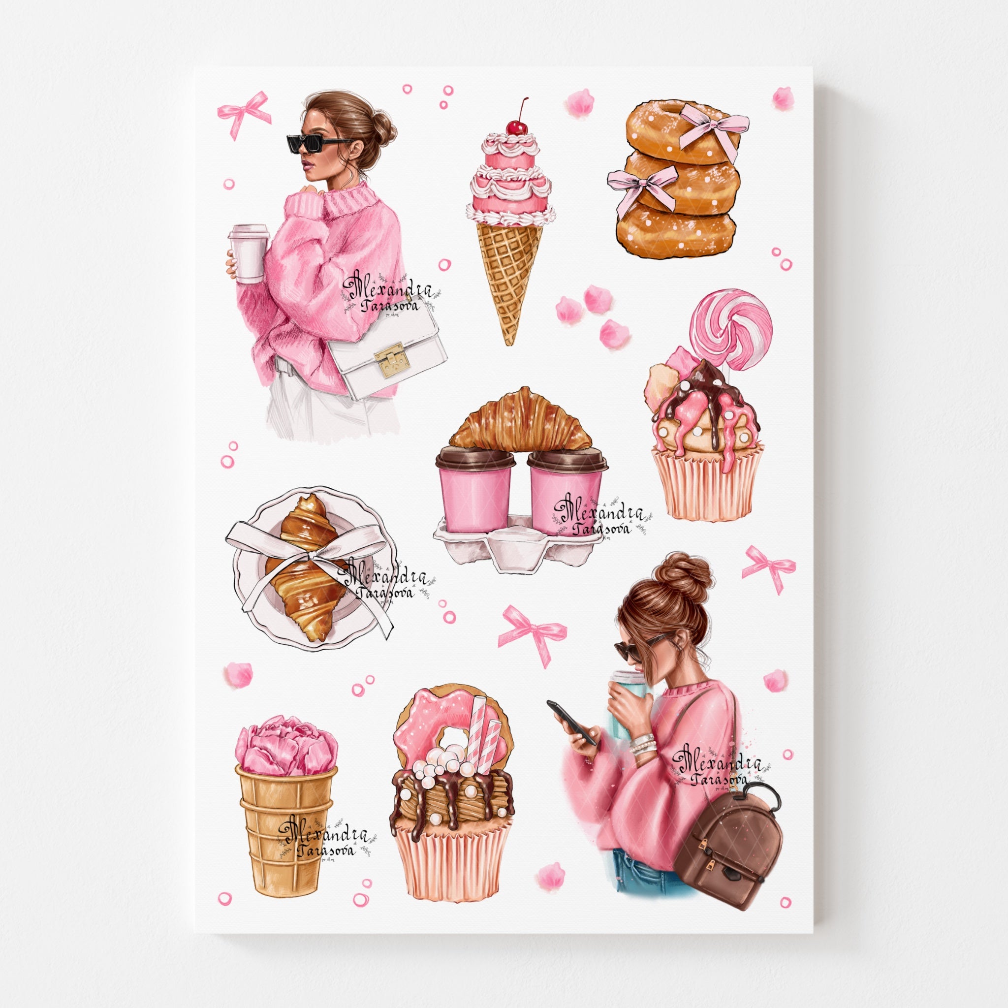 Sticker Sheet - Fashion Accessories | stickers for your planner