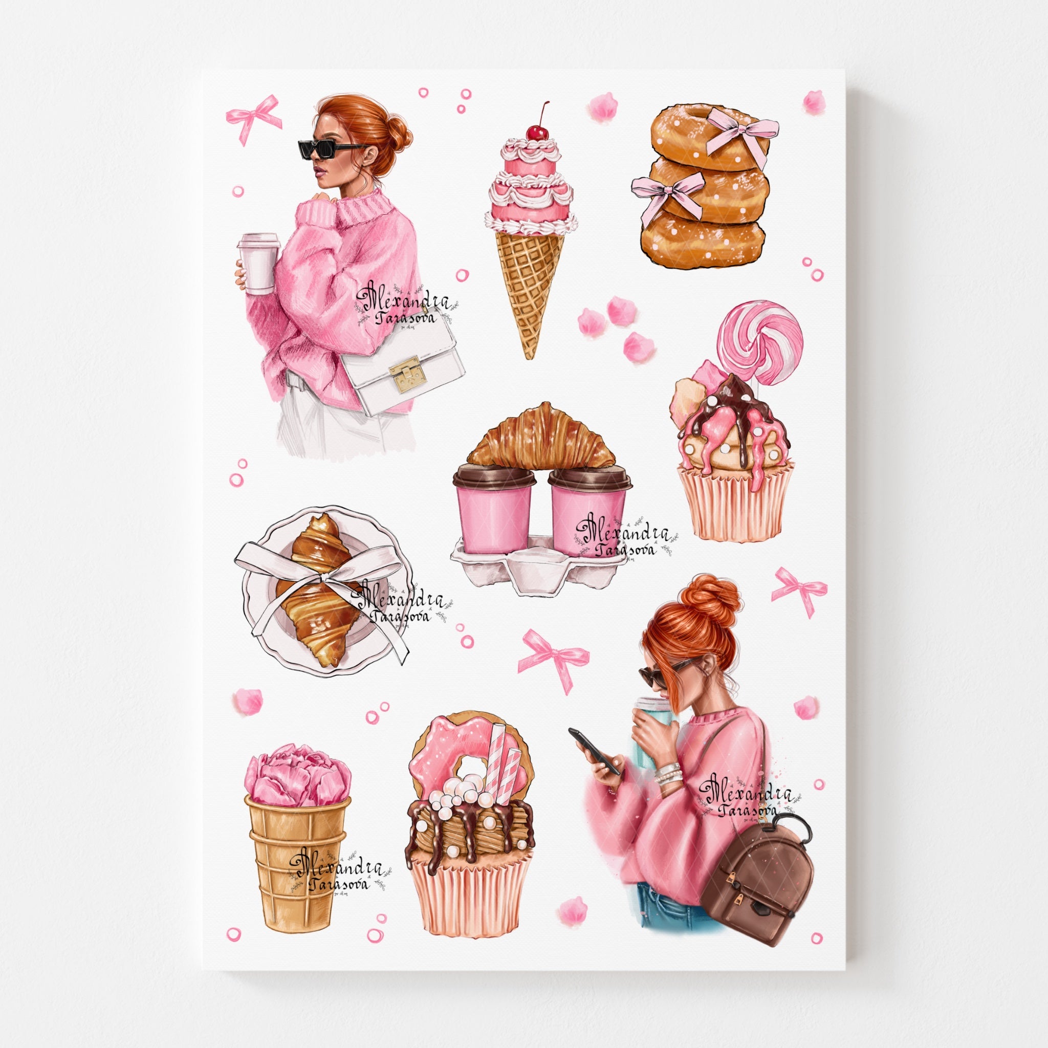 Sticker Sheet - Fashion Accessories | stickers for your planner