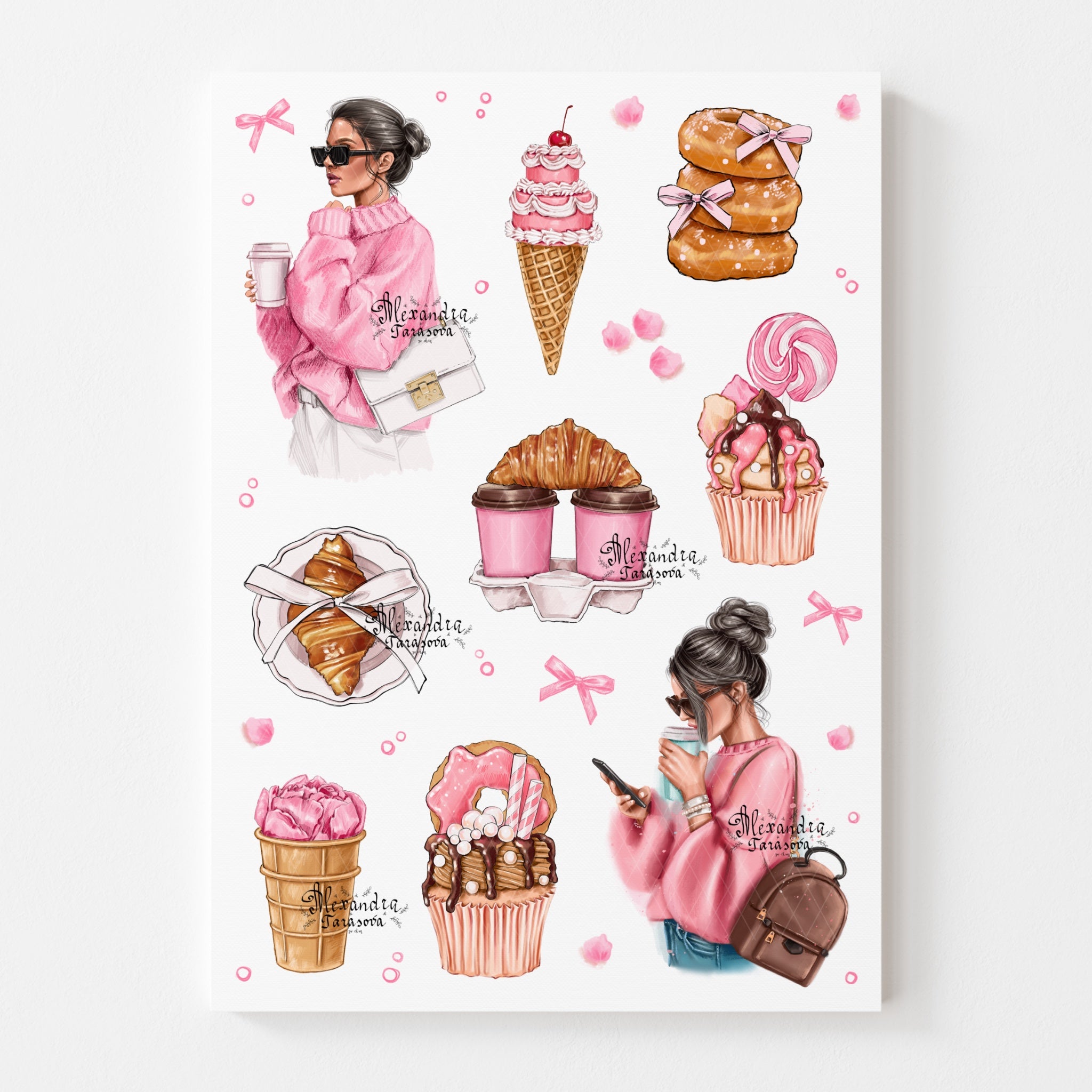 Sticker Sheet - Fashion Accessories | stickers for your planner