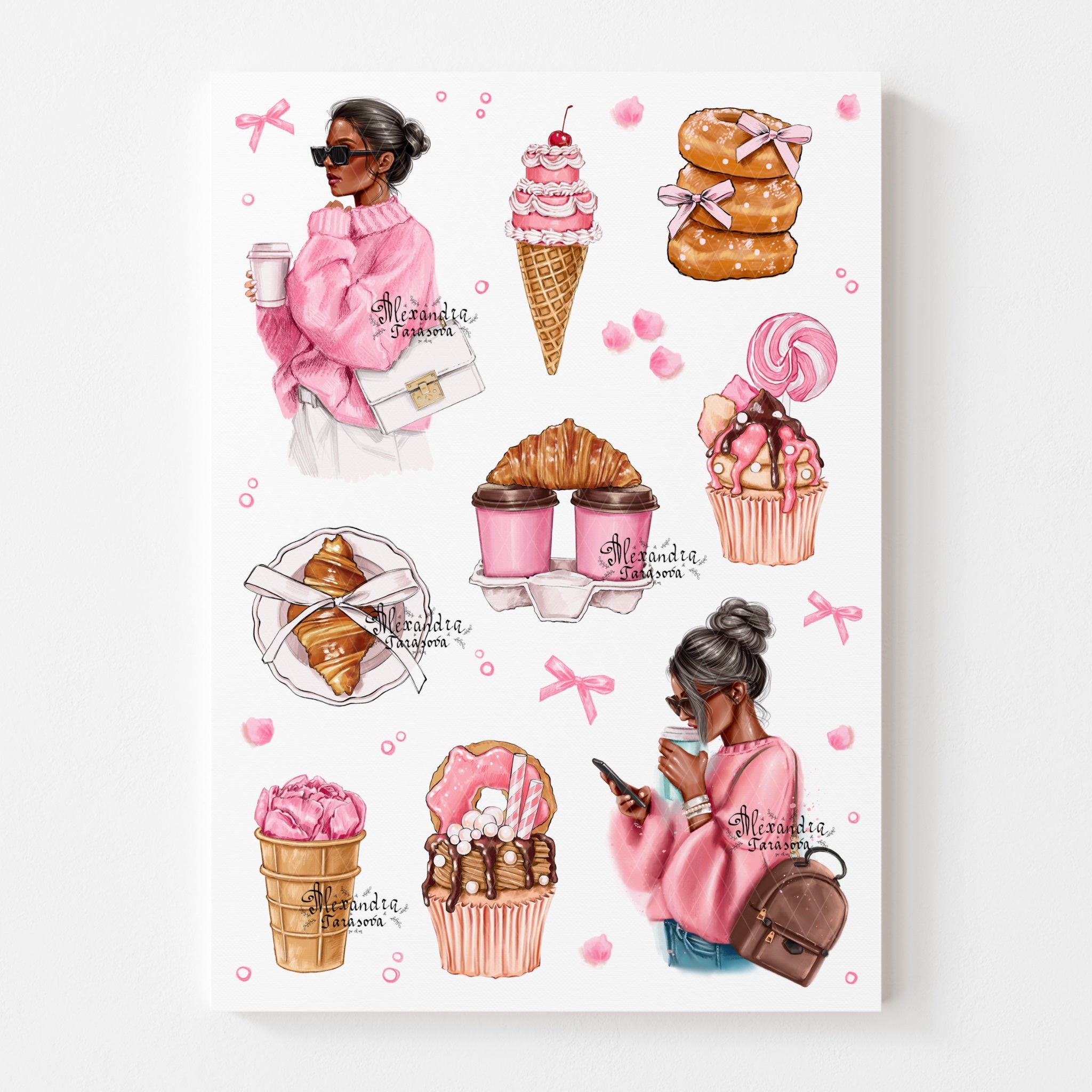 Sticker Sheet - Fashion Accessories | stickers for your planner