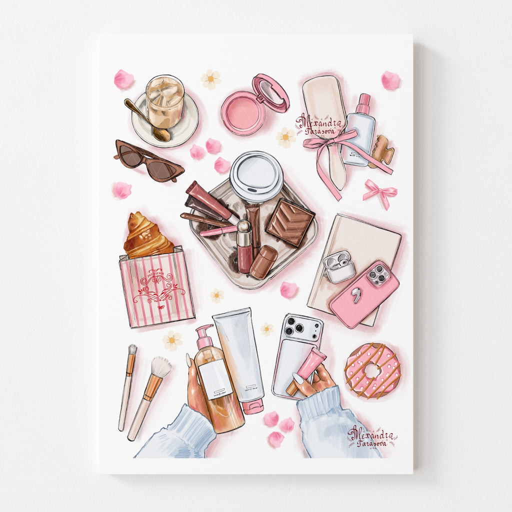 Beauty Aesthetic A5 Print