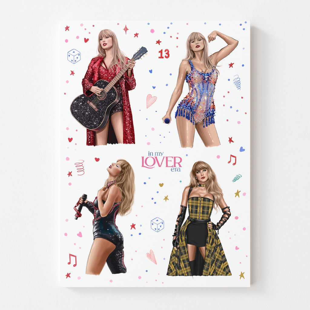 Sticker Sheet - Taylor Swift