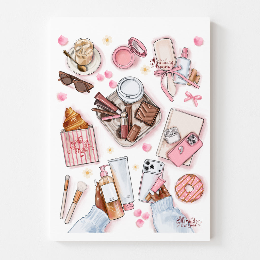Beauty Aesthetic A5 Print