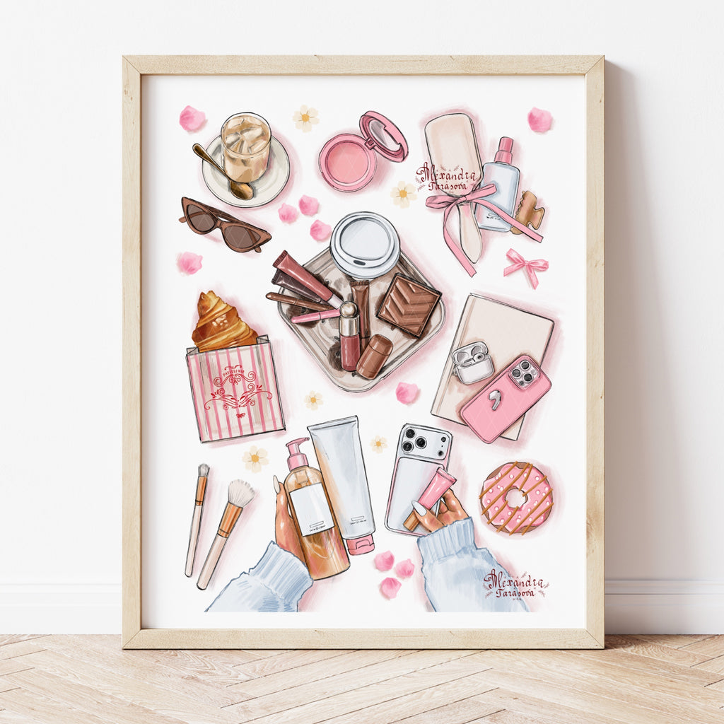 Beauty Aesthetic A5 Print
