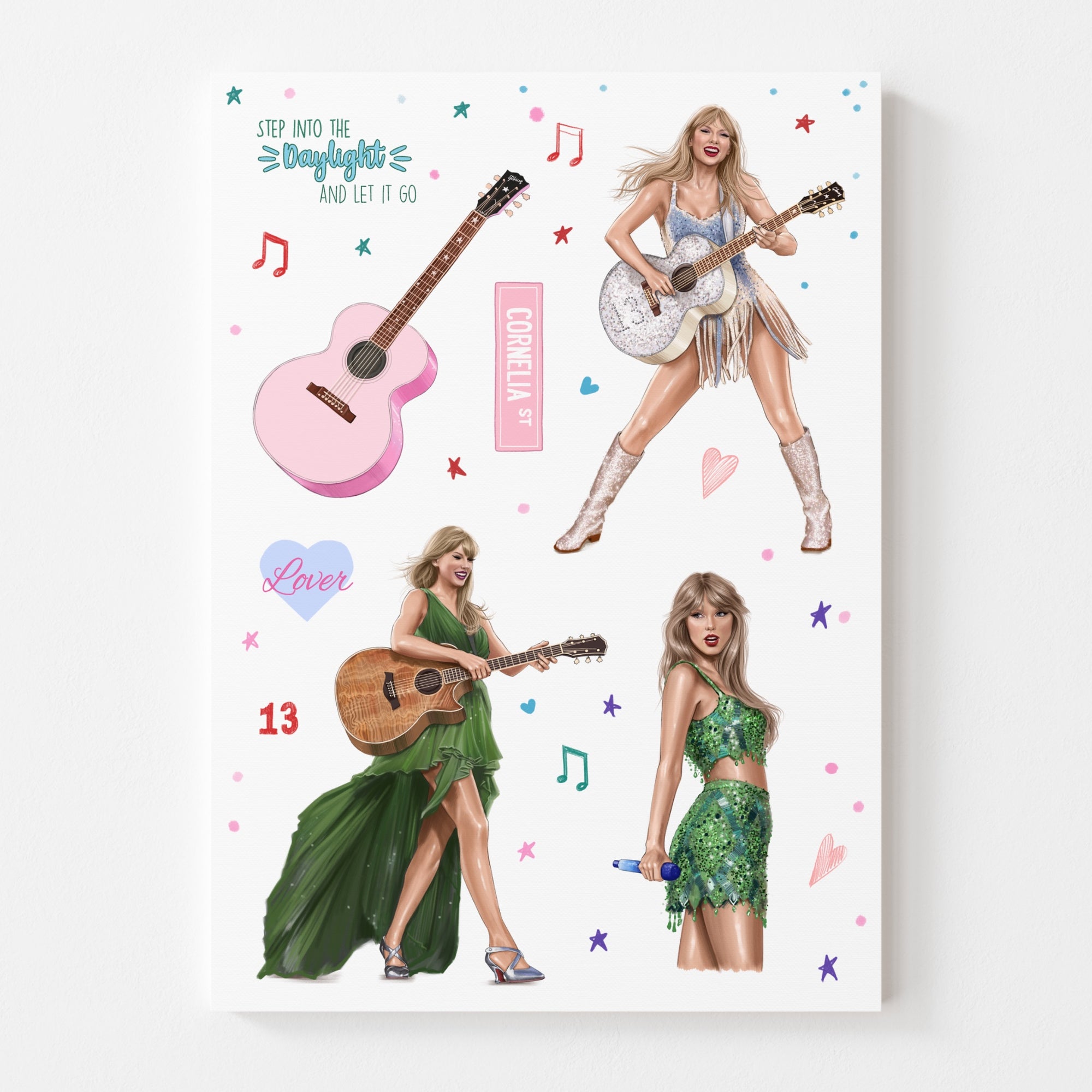 Sticker Sheet - Taylor Swift