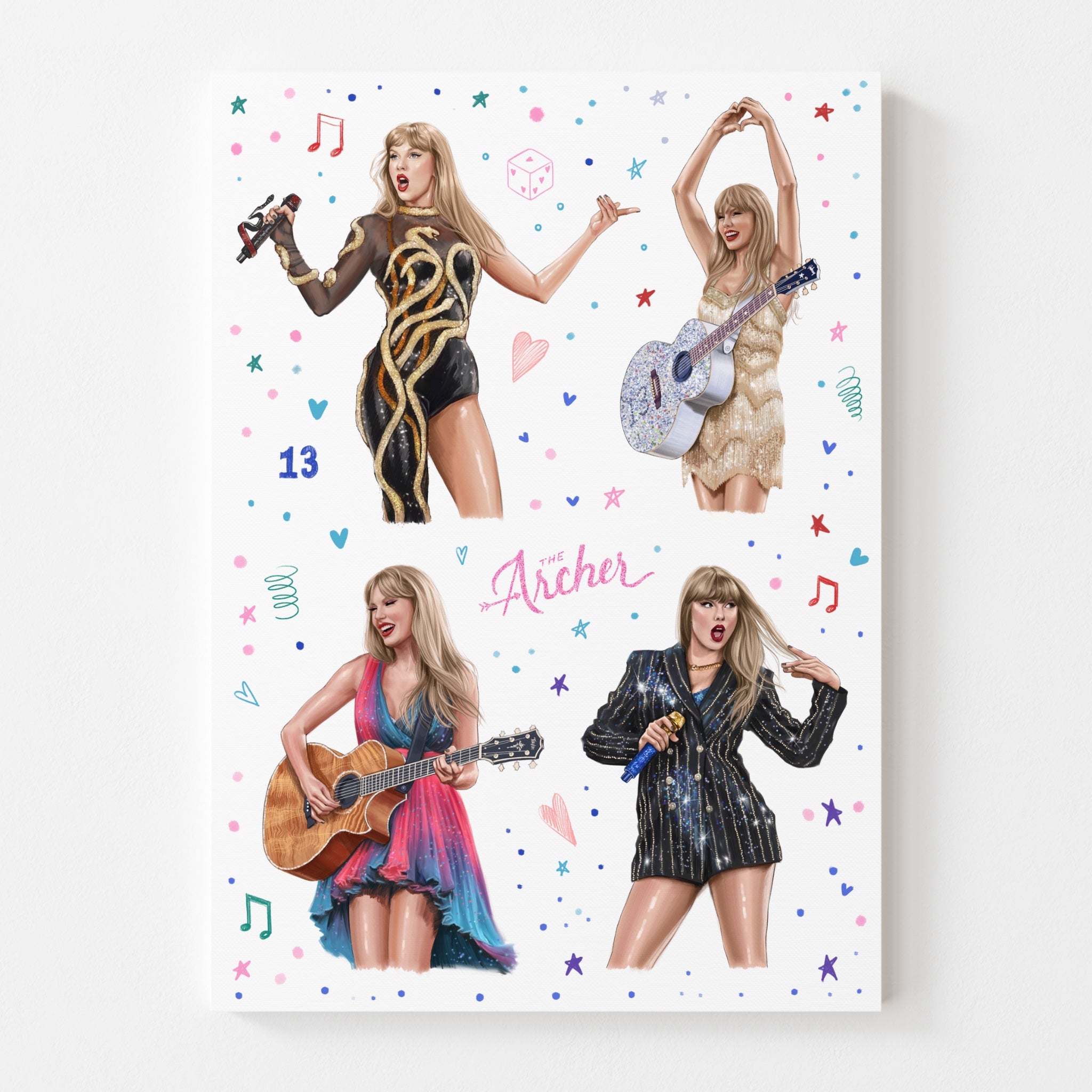 Sticker Sheet - Taylor Swift