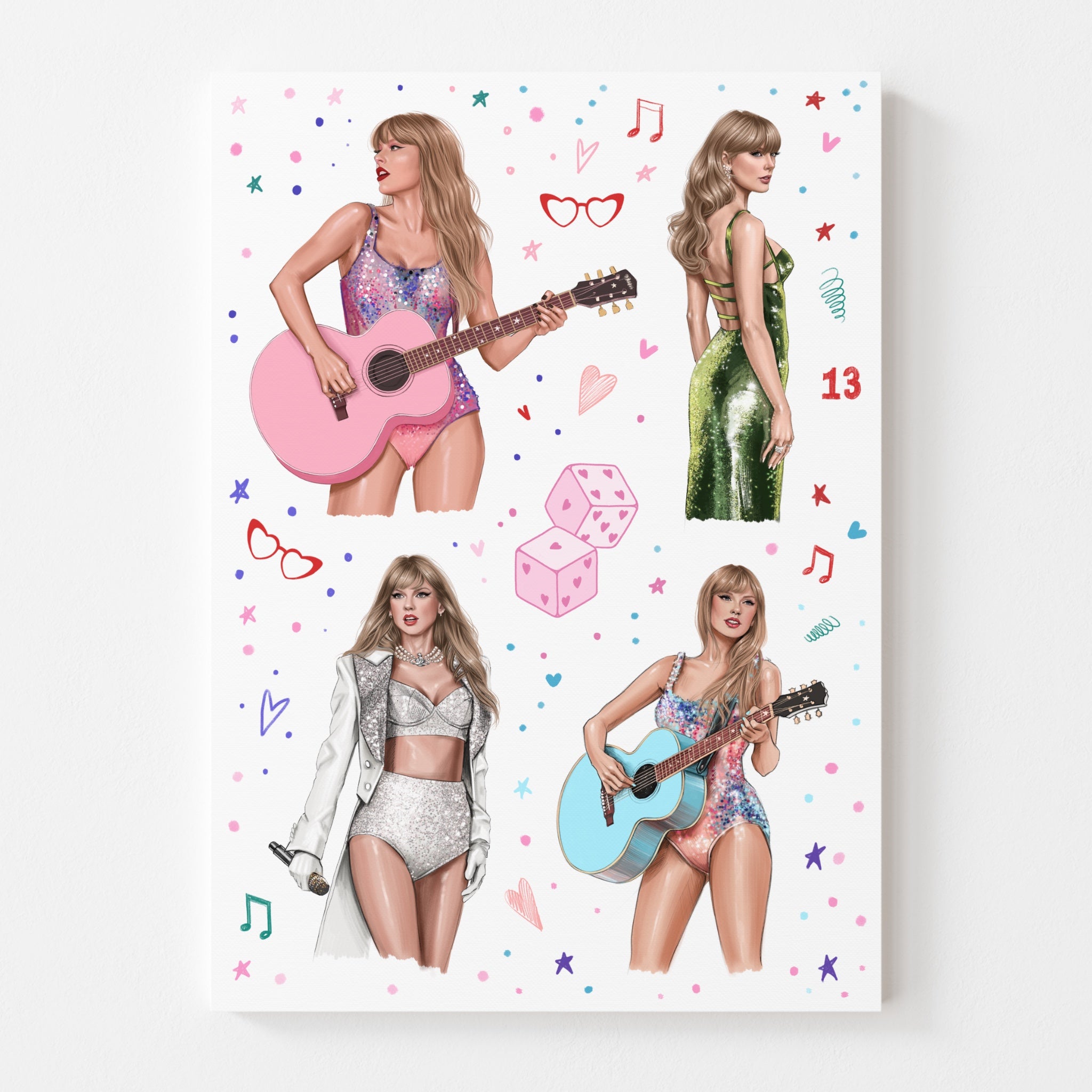 Sticker Sheet - Taylor Swift
