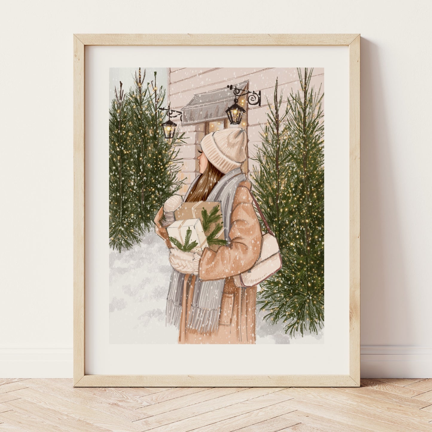 Winter Gift A5 Print