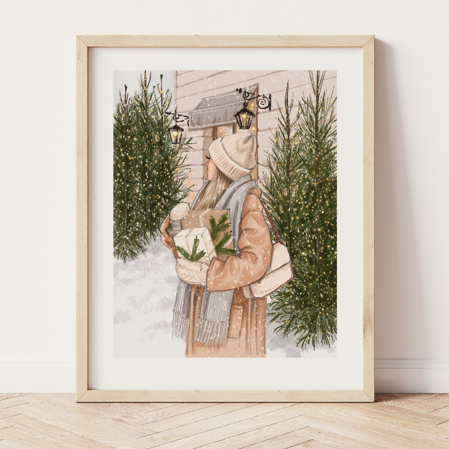 Winter Gift A5 Print