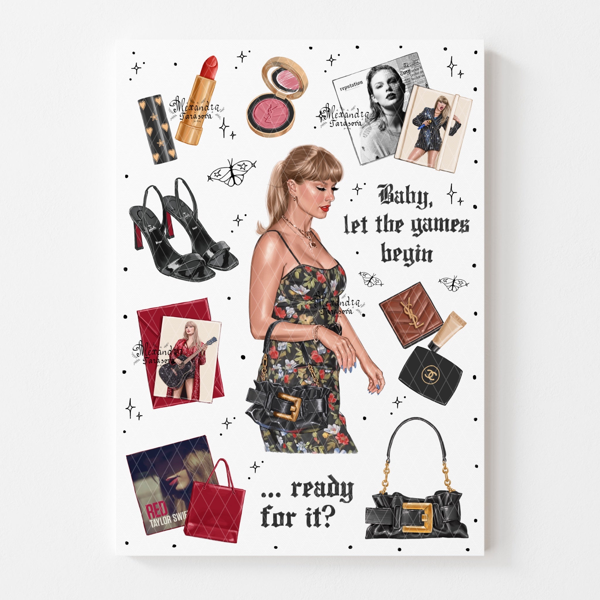 Sticker Sheet - Taylor Swift