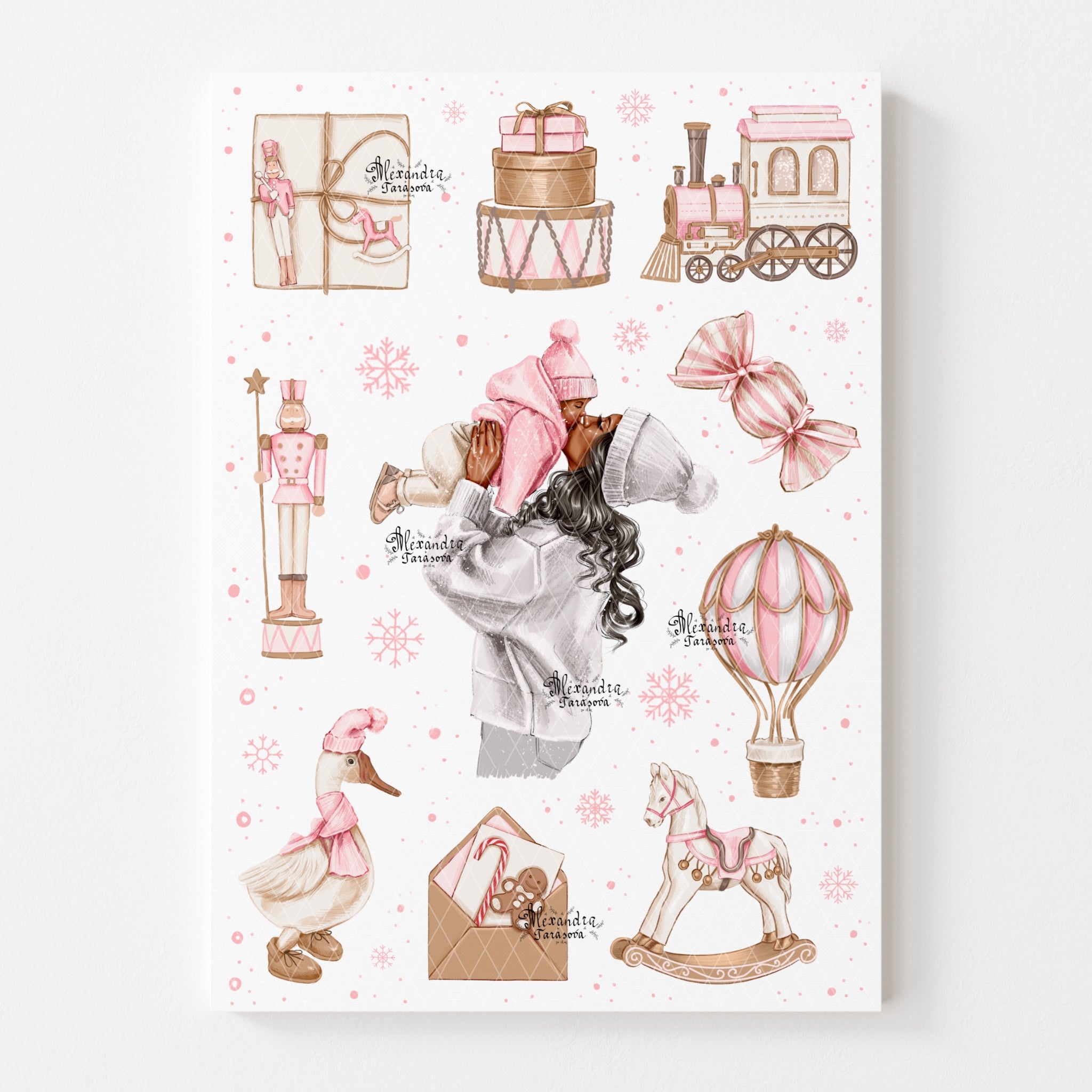 Sticker Sheet - Christmas Holiday | stickers for your planner