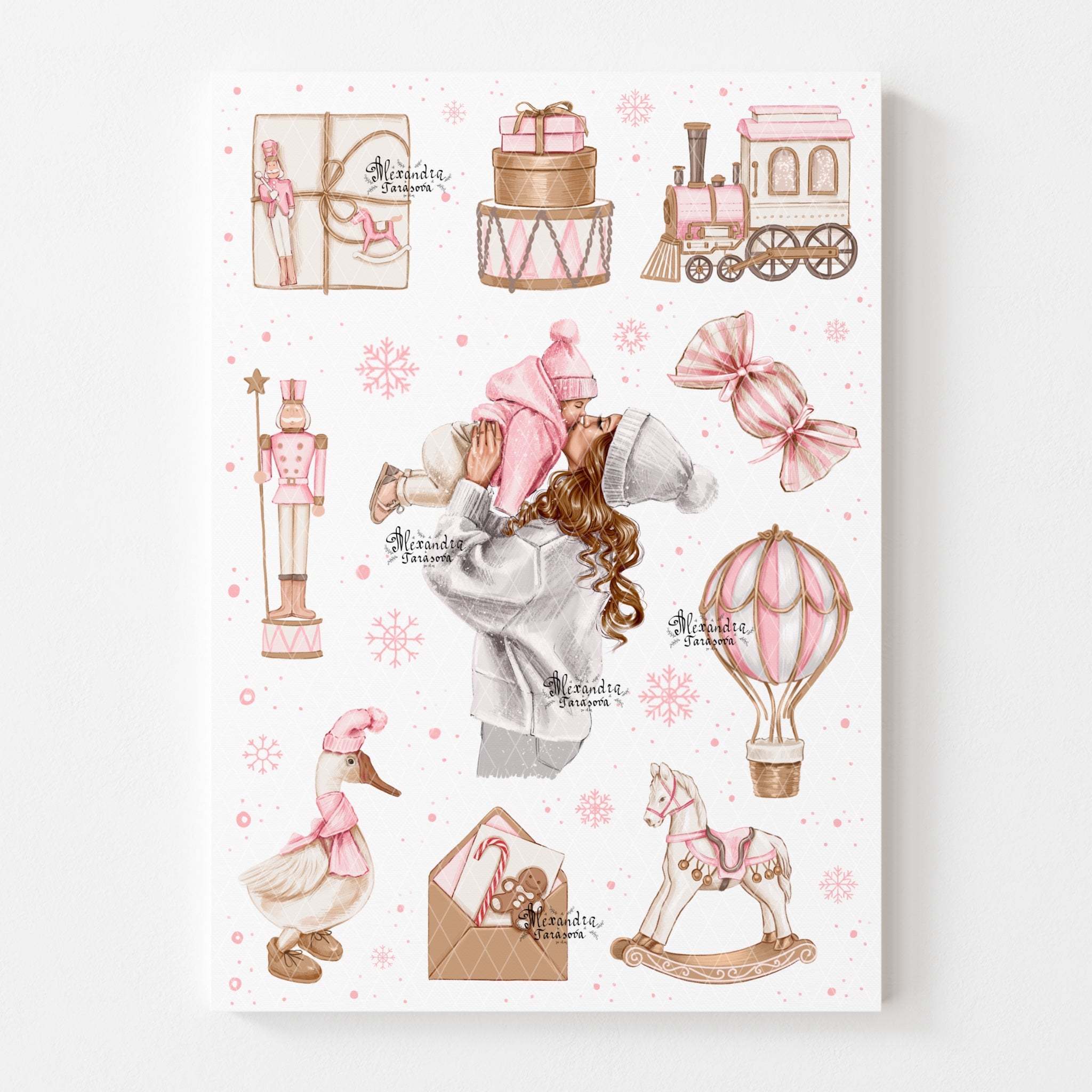 Sticker Sheet - Christmas Holiday | stickers for your planner