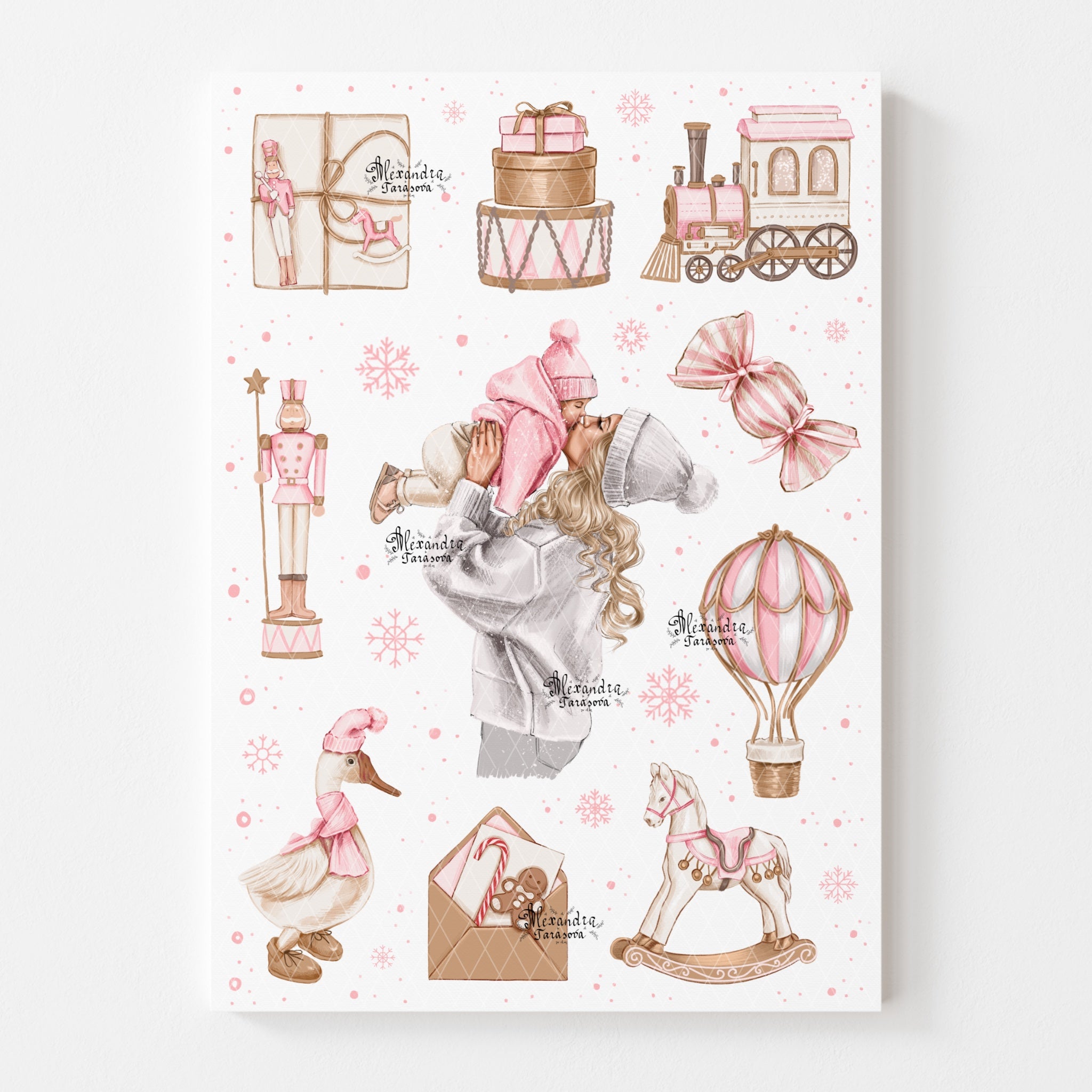 Sticker Sheet - Christmas Holiday | stickers for your planner