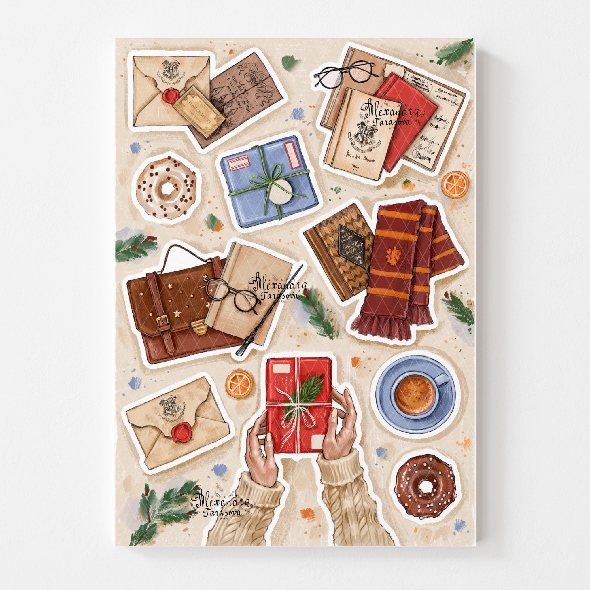 Sticker Sheet - Magic School  | stickers for your planner