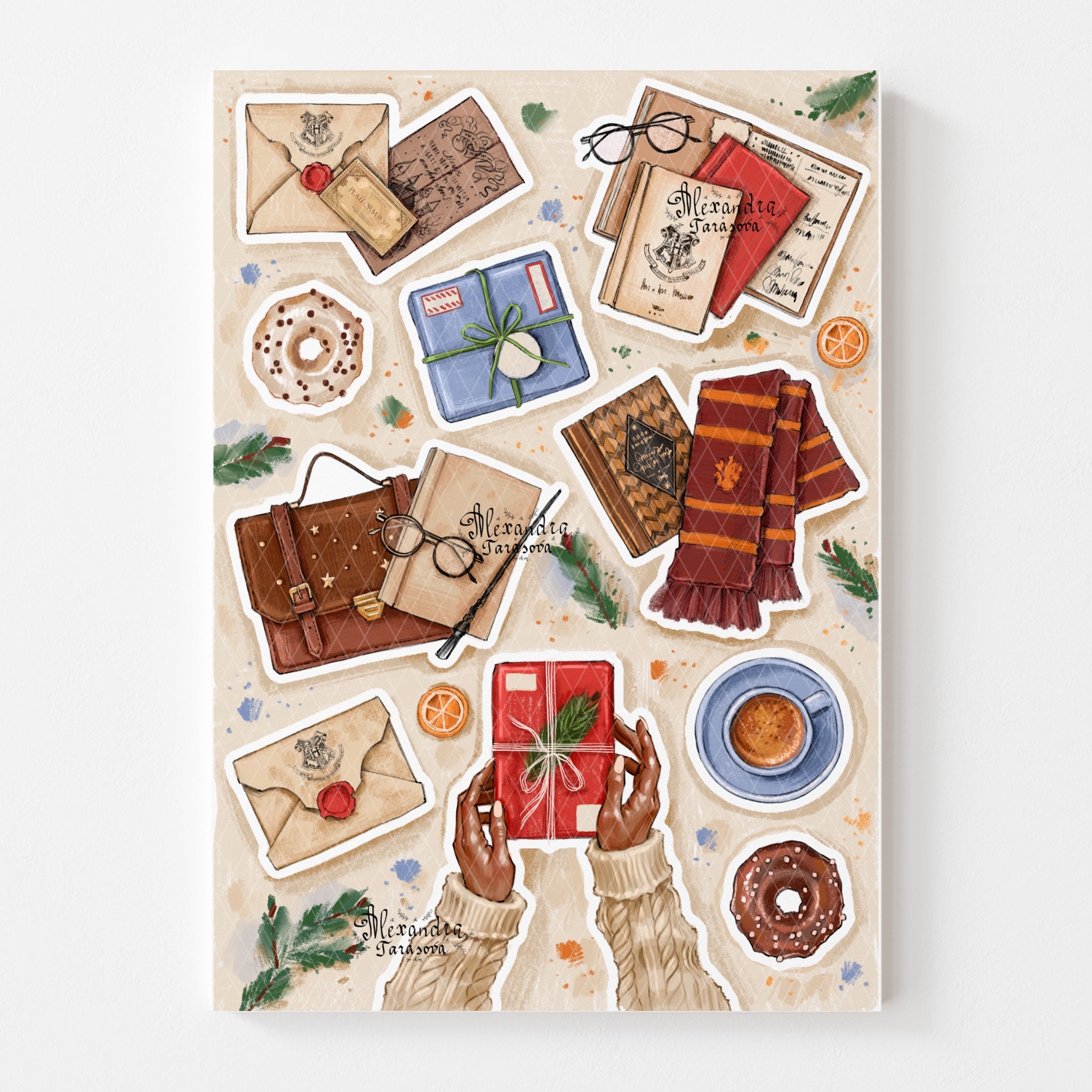 Sticker Sheet - Magic School  | stickers for your planner