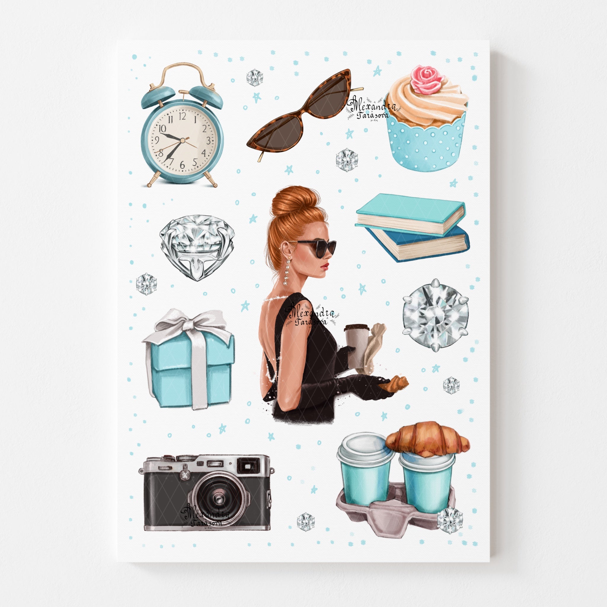 Sticker Sheet - Fashion Accessories | stickers for your planner
