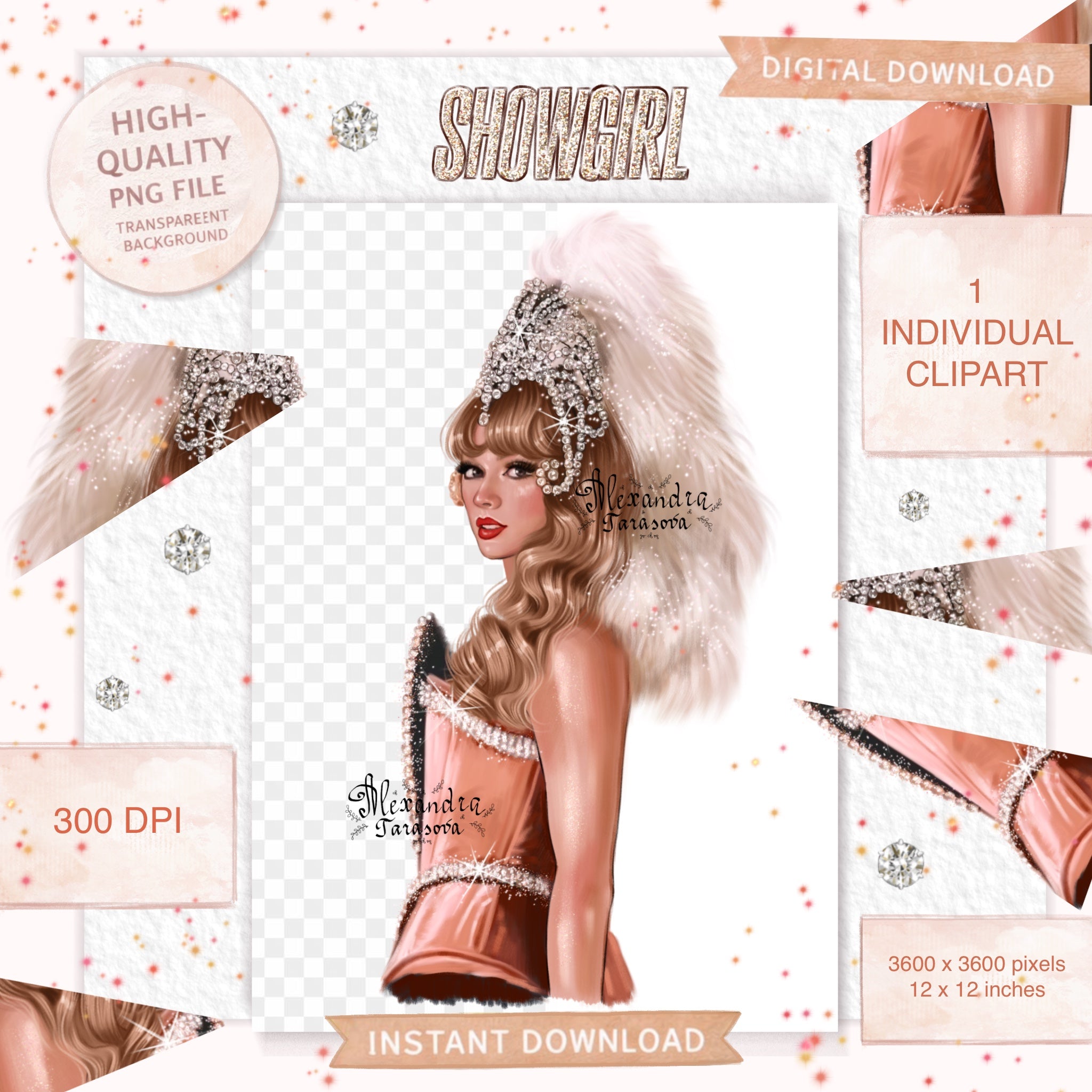 Taylor Swift Illustration Digital Download Printable Art Eras Tour Hand Drawn Illustration