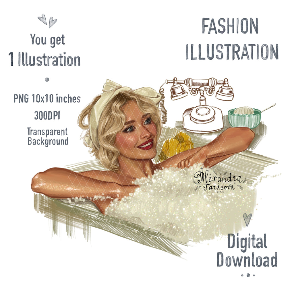 Sabrina Inspired Digital Download Printable Wall Art Pop Icon Art Hand Drawn Illustration
