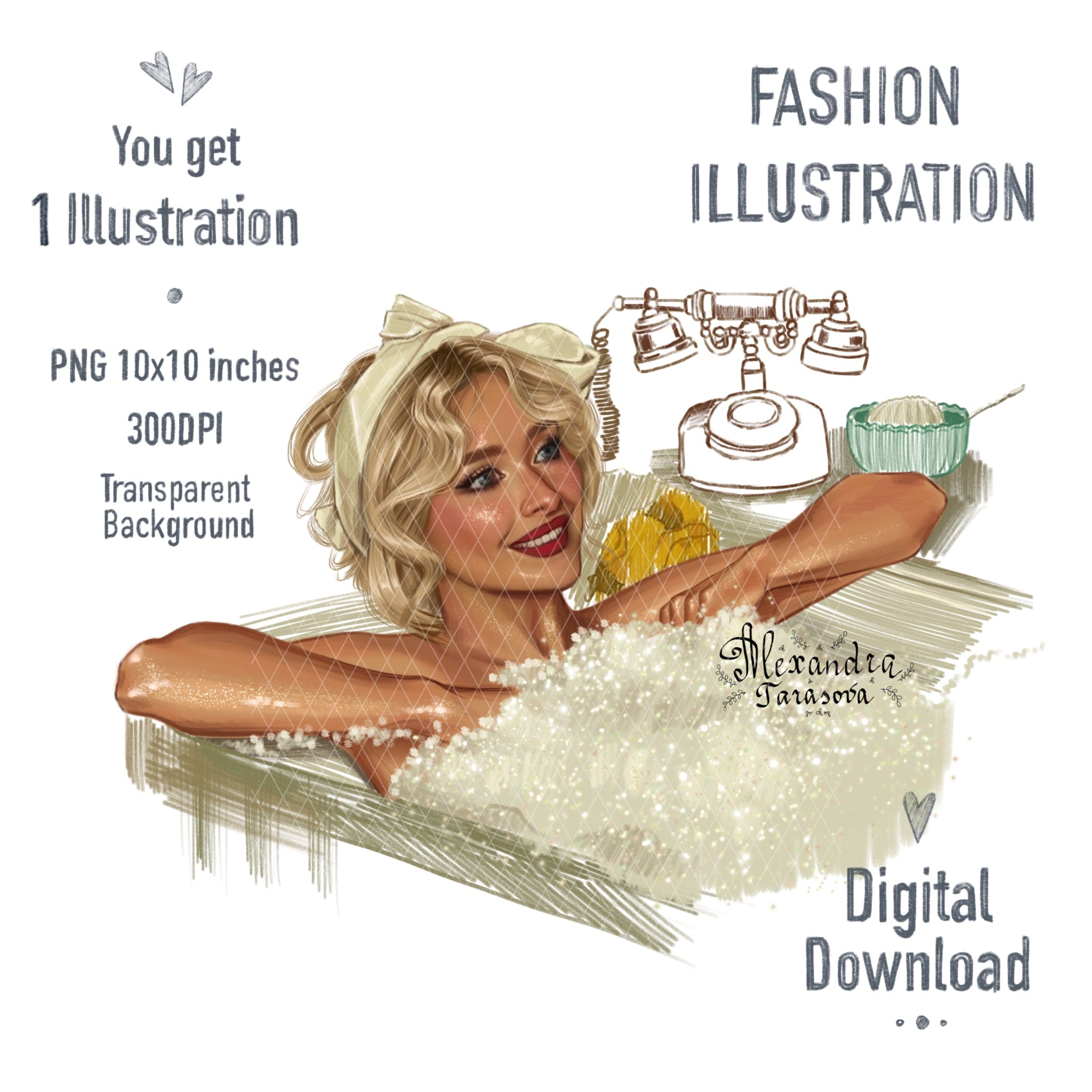 Sabrina Inspired Digital Download Printable Wall Art Pop Icon Art Hand Drawn Illustration