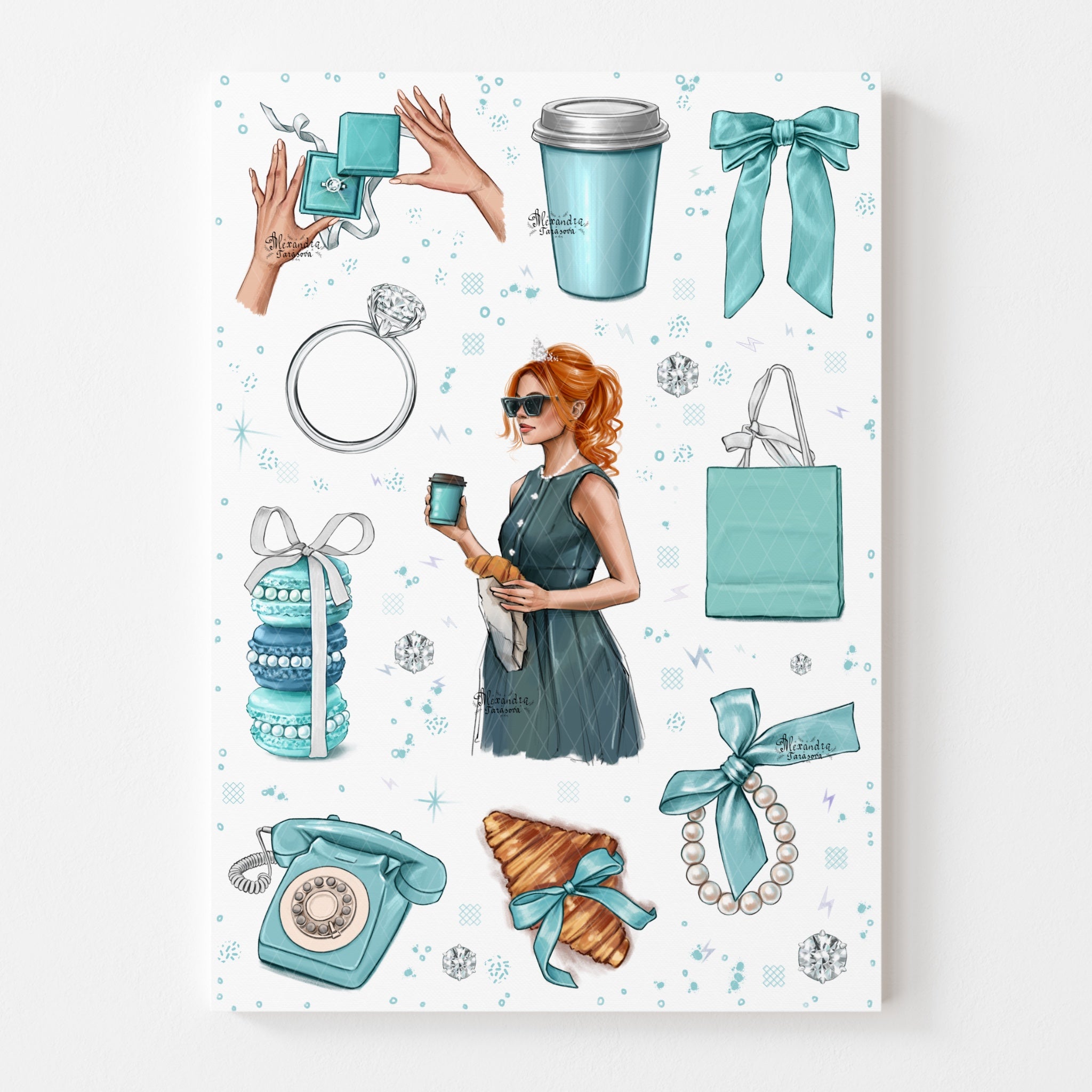 Sticker Sheet - Fashion Accessories | stickers for your planner