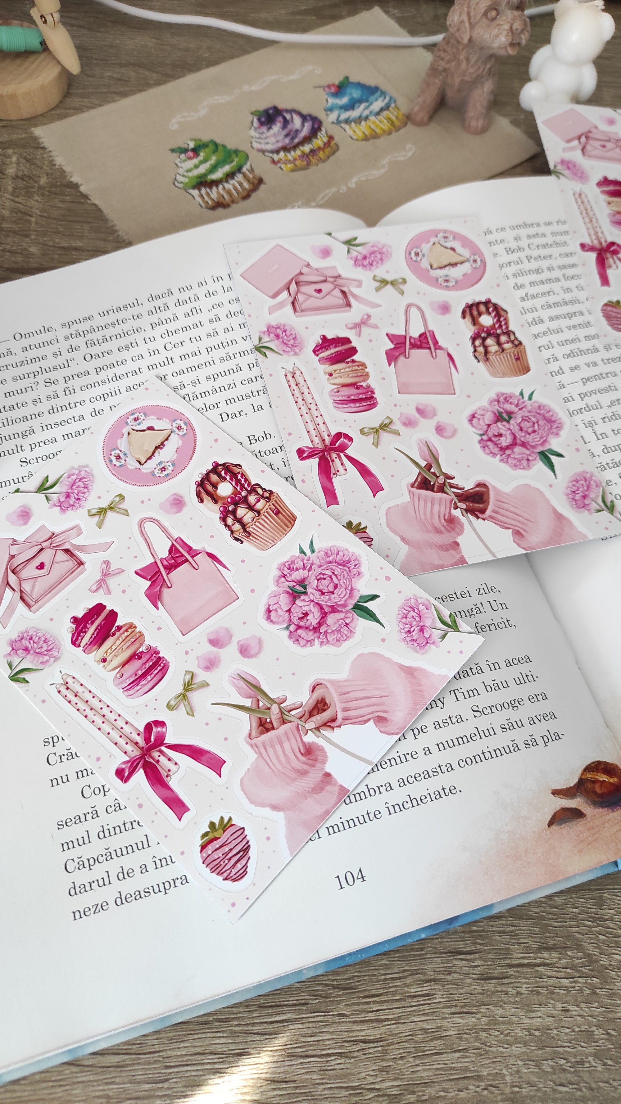 Sticker Sheet - Pink Accessories | stickers for your planner